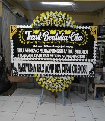 Papan Bunga di Utama Cimahi Selatan